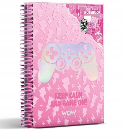 Picture of Valentino Notatnik A5 Gamer Valentina z naklejkami