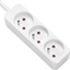 Picture of Value Power Strip, 3-way for France (UTE), white, 1.5 m