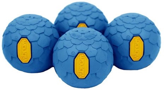 Picture of Vibram ball feet (4 pcs / set), O. Blue