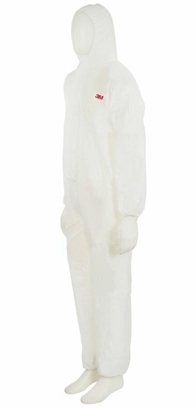 Picture of Vienreizlietojams kombinezons 3M 7000089614; Type 5/6; XL; balts