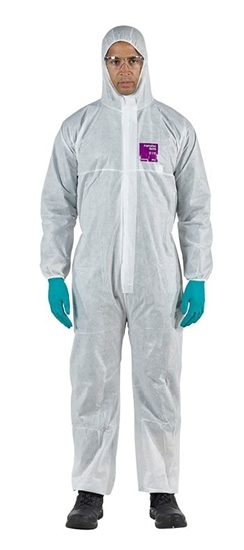 Picture of Vienreizlietojams kombinezons Ansell Alphatec 1500 Type 5/6; XXL; balts