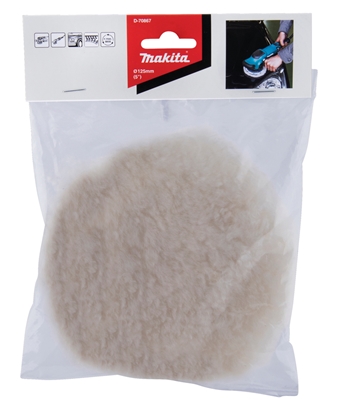 Picture of Vilnas pulēšanas disks Makita; 125 mm