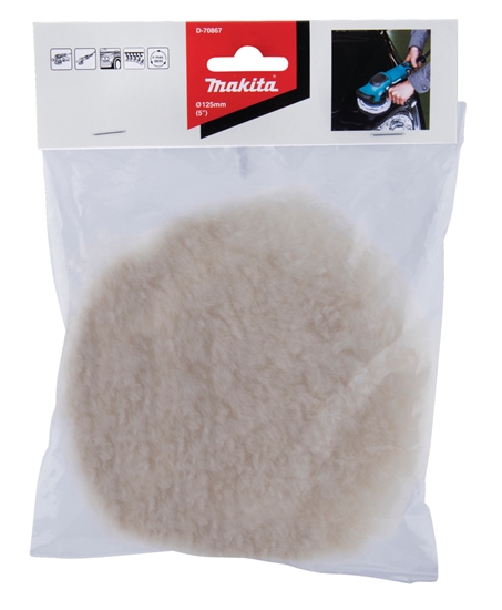 Picture of Vilnas pulēšanas disks Makita; 125 mm