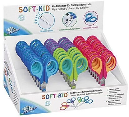 Picture of Wedo WEDO Noyczki dziecice Soft-Kid ostre 11,5 cm 30St.=1Display