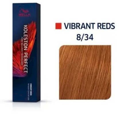 Picture of Wella Professionals Koleston Perfect Vibrant Reds 8/34 Hair Color 60 ml