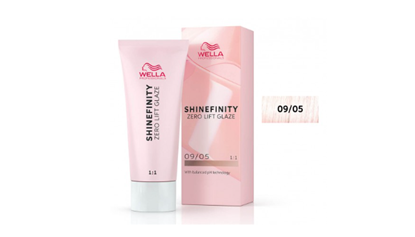 Picture of Wella Professionals Shinefinity Zero Lift Glaze Hair Dye 09/05 Silk Blush 60 ml