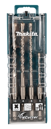 Attēls no Wierto Makita MAKITA ZESTAW WIERTE SDS+ 4szt. 4CUT