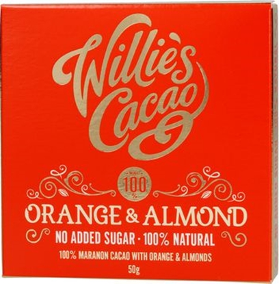 Picture of Willies Cacao Willie's Cacao - Czekolada - Pomaracza i migday - Orange and Almond