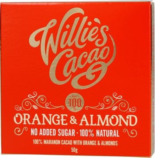 Picture of Willies Cacao Willie's Cacao - Czekolada - Pomaracza i migday - Orange and Almond