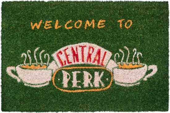 Picture of wycieraczka Friends 40 x 60 cm PVC/wókno kokosowe zielony