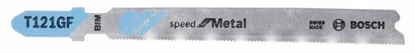 Attēls no Wyrzynarka Bosch Jigsaw blade T 121 GF Bosch 2608636695