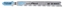 Attēls no Wyrzynarka Bosch Jigsaw blade T 121 GF Bosch 2608636695