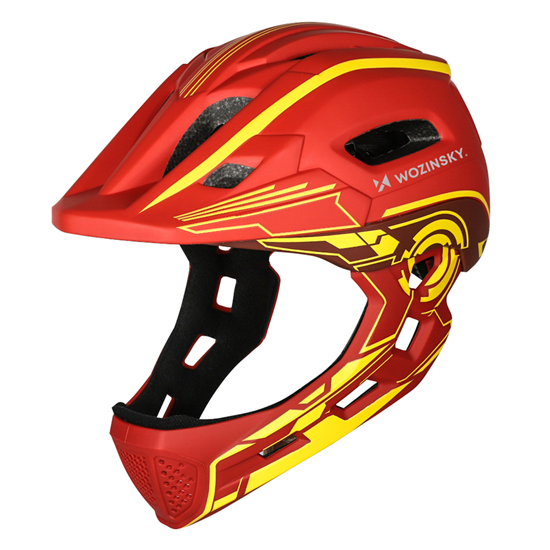 Picture of Wozinsky Kids' Full Face Bike Helmet with USB Rear