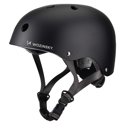 Attēls no Wozinsky Lightweight BMX|Scooter Helmet S - Black