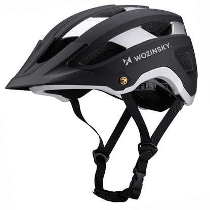 Attēls no Wozinsky lightweight MTB bike helmet L - black and