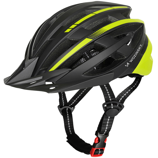 Picture of Wozinsky MTB Bike Helmet with USB Rear Light L - B