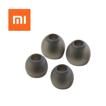 Picture of Xiaomi silikona universālie austiņu spilventiņi ausīs ievietojamām austiņām 2 pāri izmēri M 13 mm S 10 mm Oriģināls Bulk Pelēki-Melni
