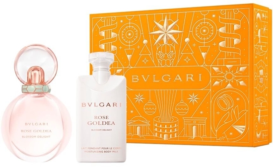 Picture of Xmas 2024 Set Bvlgari: Rose Goldea Blossom Delight 2019, Eau De Parfum, For Women, 50 ml + Rose Goldea Blossom Delight 2019, Hydrating, Body Lotion, 75 ml For Women
