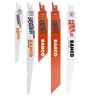 Picture of Zāģa asmeņu komplekts Bahco 3940-HDD-SET-5P; 5 gab.