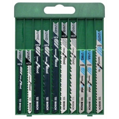 Attēls no Zāģa asmeņu komplekts Bosch 2609256775; 10 gab.