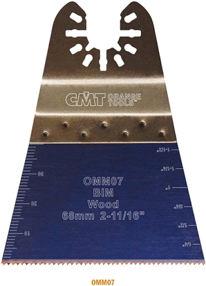 Изображение Zāģplātne, plakana CMT OMM07-X1 ExtraLong Life Plunge 68 mm; 1 gab.