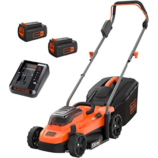 Picture of Zāles pļāvējs Black & Decker BCMW3336L2-QW; 36 V; 2x2,5 Ah akum.
