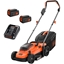 Attēls no Zāles pļāvējs Black & Decker BCMW3336L2-QW; 36 V; 2x2,5 Ah akum.