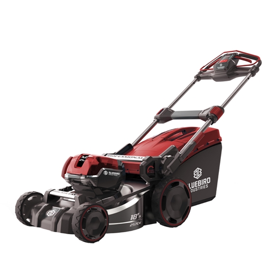 Picture of Zāles pļāvējs Blue Bird LM 22-46-T; 2x21 V; 2x5,0 Ah akum.