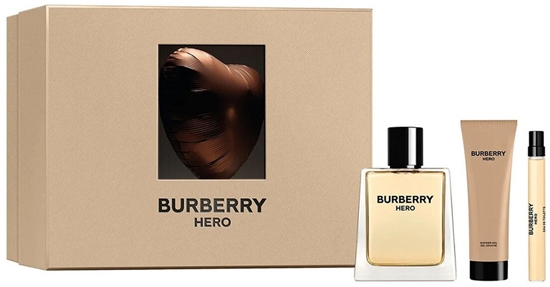 Picture of ZESTAW Burberry Hero EDT 100ml + SG 75ml + EDT 10ml