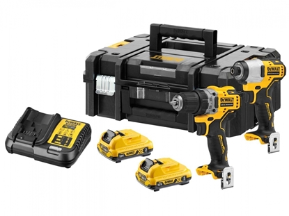 Изображение Zestaw elektronarzdzi Dewalt 6-elementowy (DCK2110L2T-QW)