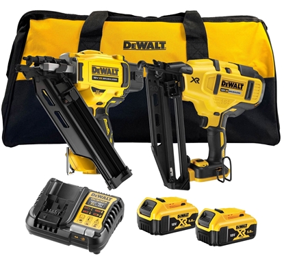 Изображение Instrumentu komplekts DeWalt DCK246P2-QW (DCN930 + DCN660); 18 V; 2x5,0 Ah akum.