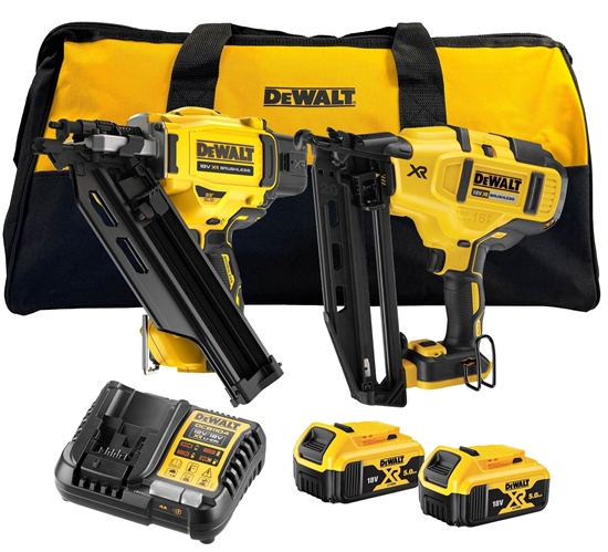 Изображение Instrumentu komplekts DeWalt DCK246P2-QW (DCN930 + DCN660); 18 V; 2x5,0 Ah akum.
