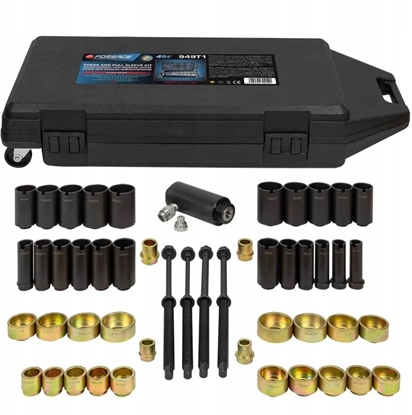 Picture of Zestaw hydrauliczny cigacz tulei wahacza i oysk 49el.