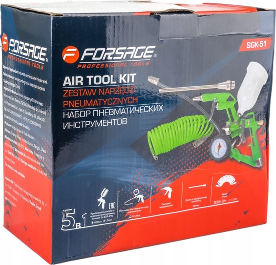 Picture of Zestaw narzdzi Forsage Zestaw narzdzi pneumatycznych - 5el.