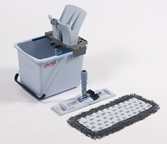Picture of Zestaw VILEDA Professional UltraSpeed Pro, 15 l, z wkadem r-MicroSpeed Max mop