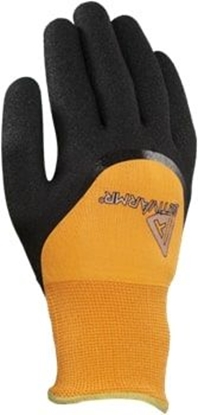Attēls no Ansell ActivArmr® 97-011 work gloves – cold resistant to -20°C, two-ply acrylic liner, black nitrile three-quarter coating, size 10