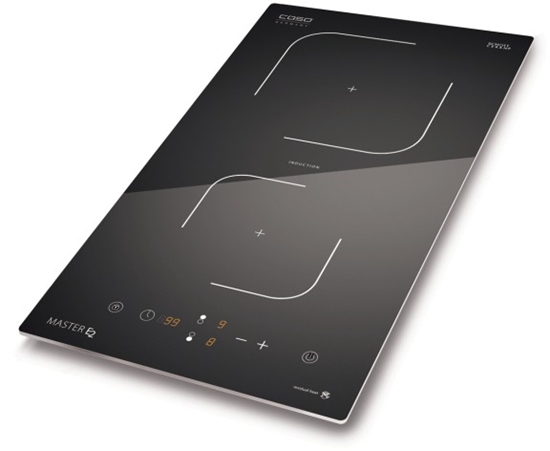 Picture of Caso | Hob | Master E2 | Induction | Number of burners/cooking zones 2 | Touch | Timer | Black