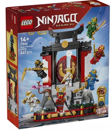 Изображение LEGO NINJAGO 71866 Ninja Character Display 15th Anniv.