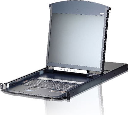 Picture of Aten KL1108VN 48cm LCD IP-KVM 8-Port, DE-Layout