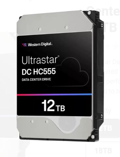 Изображение HDD|WESTERN DIGITAL ULTRASTAR|Ultrastar DC HC555|12TB|512 MB|7200 rpm|3,5"|0B48720