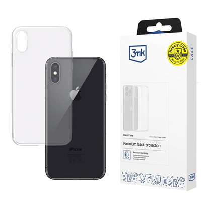 Attēls no 3mk Clear Case for iPhone X - transparent