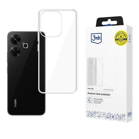 Picture of 3mk Clear Case for Xiaomi Redmi 13 4G | 5G - trans