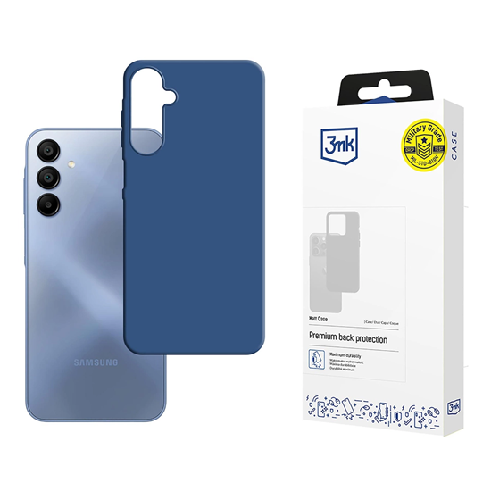 Picture of 3mk Matt Case for Samsung Galaxy A15 5G - Matte Bl