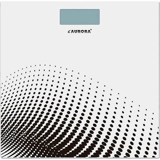 Picture of Aurora AU4314 personal scale Square White Electronic personal scale