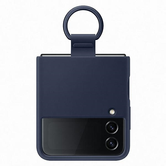 Изображение Samsung Samsung Silicone Cover mit Ring Galaxy Z Flip4, navy
