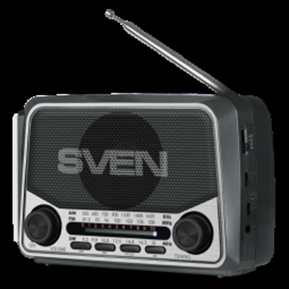 Attēls no Skaļrunis Sven SRP-150 FM,AM,SW Radio Bluetooth Grey