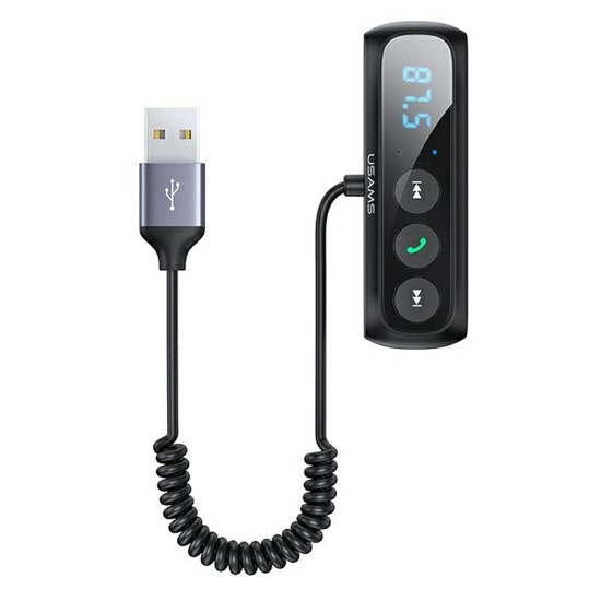 Picture of USAMS Adapter audio Bluetooth 5.0 Transmiter FM