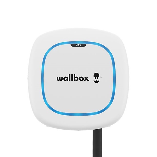 Picture of Wallbox Electric Vehicle charge | Pulsar Max | 22 kW | Wi-Fi, Bluetooth | 5 m | White