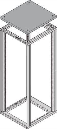 Изображение Schroff Novastar Raised Top Cover, 553W 800D
