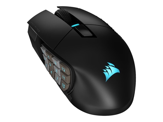 Picture of Corsair | Gaming Mouse | SCIMITAR ELITE RGB | Wireless Gaming Mouse | Optical | Gaming Mouse | Black | Yes
